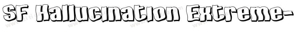 SF Hallucination Extreme字体转换